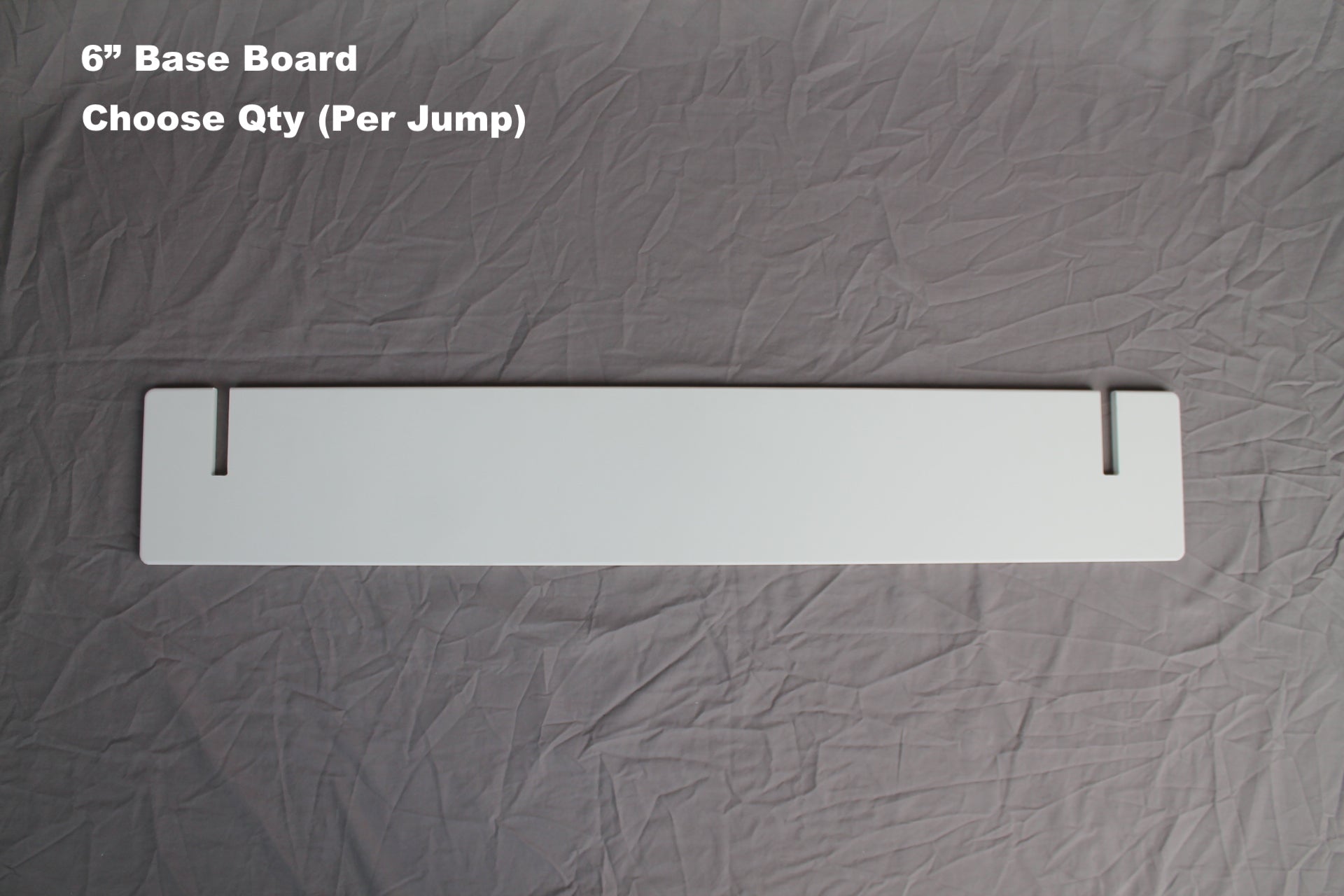 Flyball Jump 6" Base Board Sample